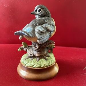 Porcelain bird figurine